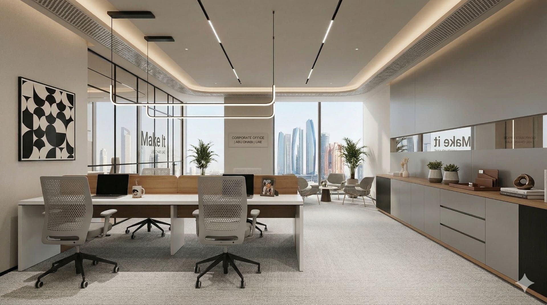 Modern Corporate Office Interior Design