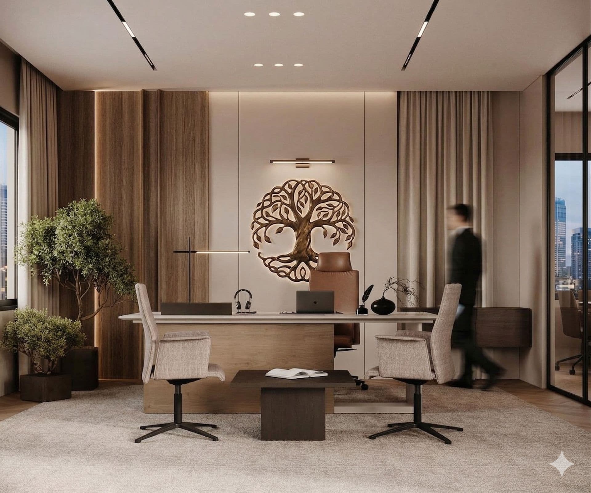 Modern Corporate Office Interior Design 1