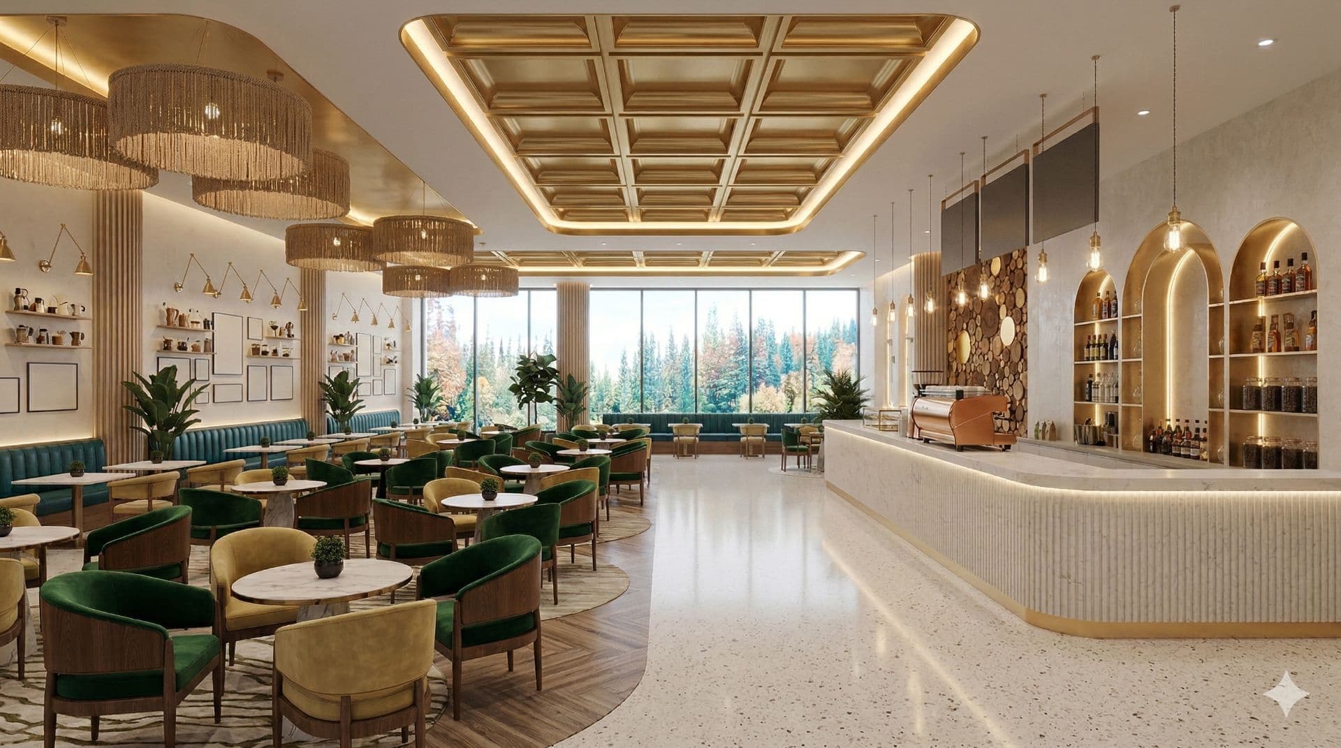 Modern Café Interior Design
