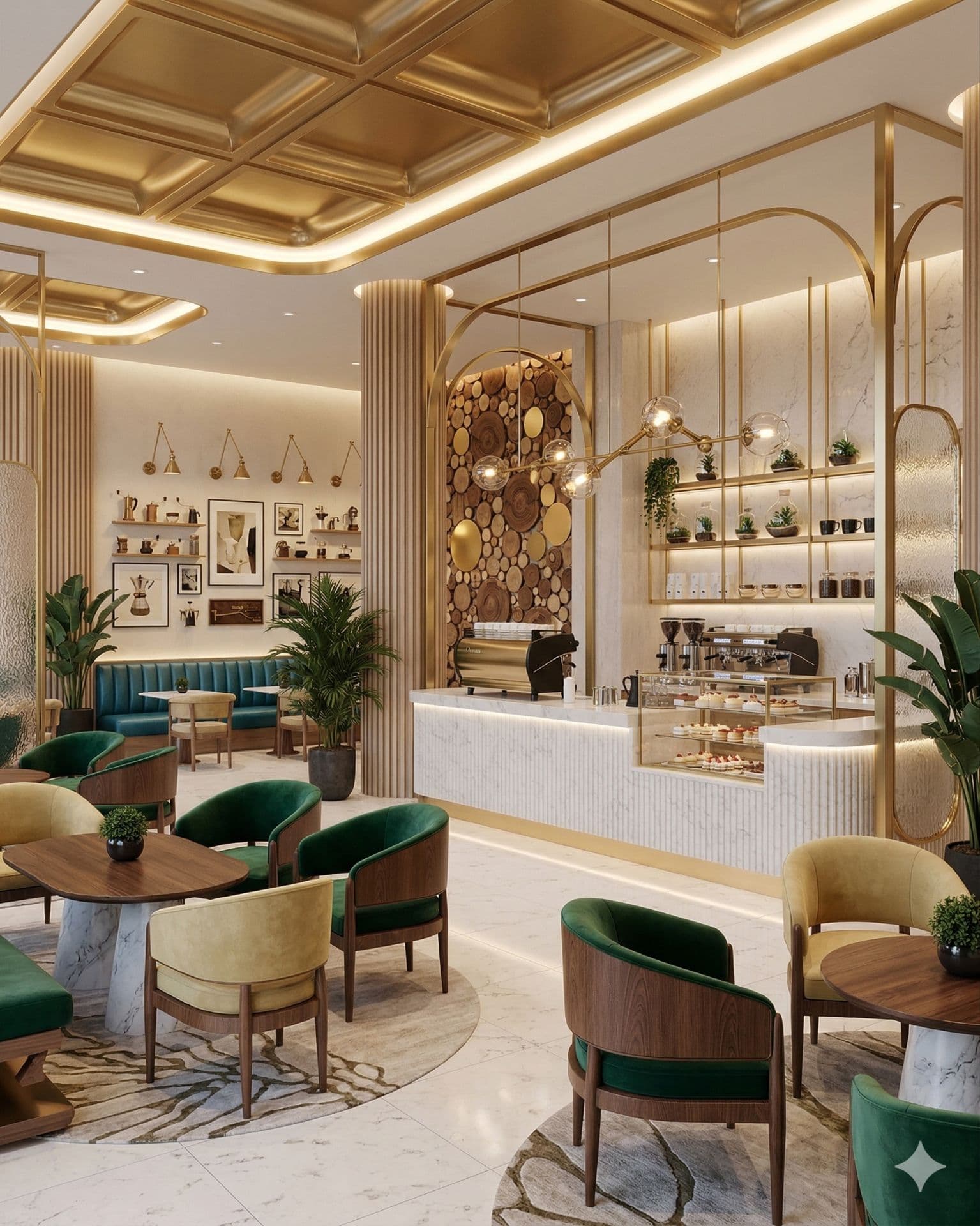 Modern Café Interior Design 2